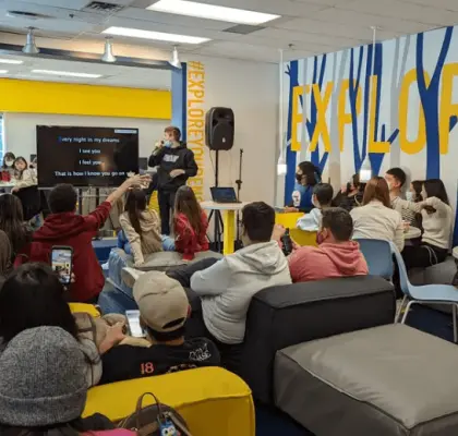 Salle de classe École Bayswater à Toronto