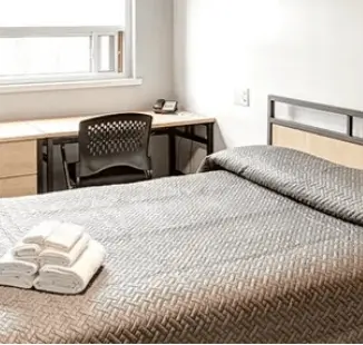 Chambre et bureau Seneca Newnham Residence