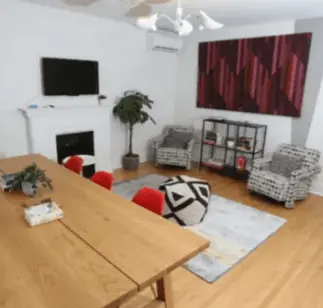 Salon de la dream house résidence - séjour linguistique CLC