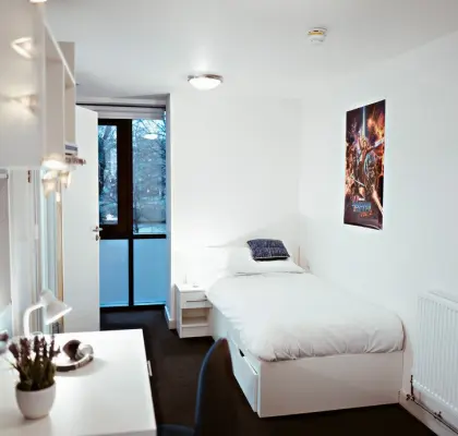 Chambre simple Oxford Place - résidence sur le campus de l'école