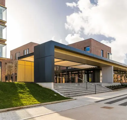 extérieur Résidence d'été Campus Hall Bournemouth