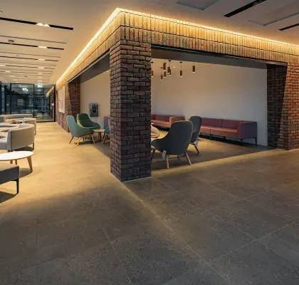 Réception Résidence d'été Campus Hall Bournemouth