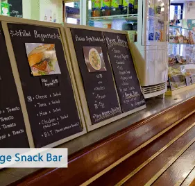 Snack bar hilderstone college