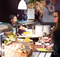 Centre de Southbank à Londres - cantine - CLC