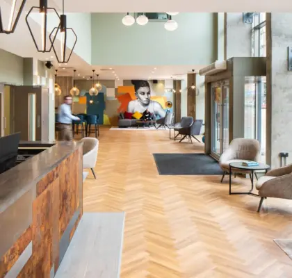 Réception City Centre Studios IH Belfast