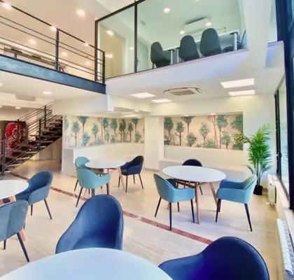 Salle commune Enforex Madrid