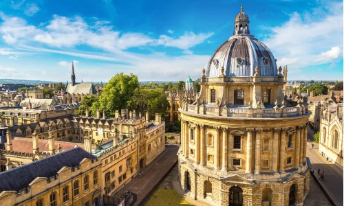 Cours d'anglais à Oxford