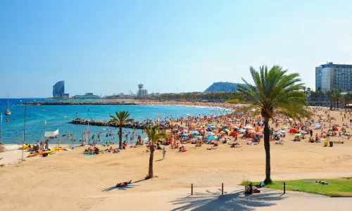 plage barcelone