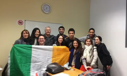 étudiants d'italien à Galway