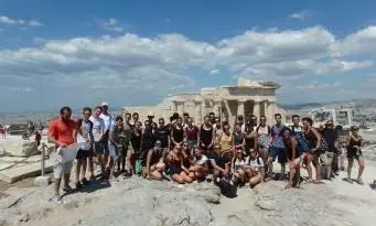 Jeunes en colonie de vacances