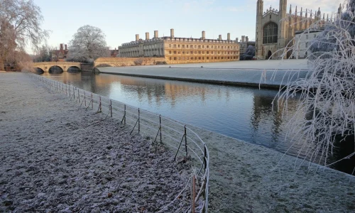 Cambridge l'hiver