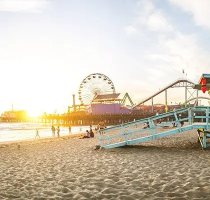 plage sejour linguistique los angeles
