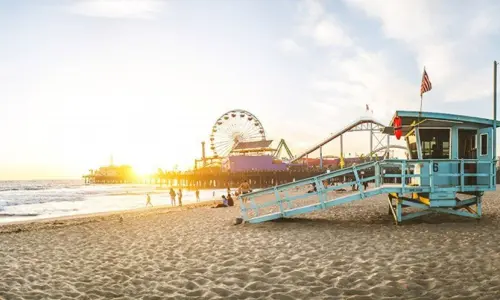 plage sejour linguistique los angeles