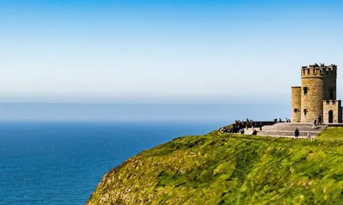 chateau falaises sejour linguistique galway