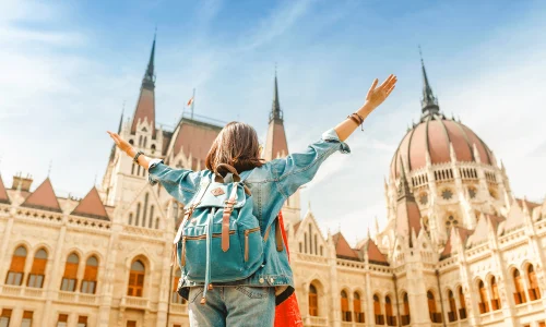 étudiante à Budapest