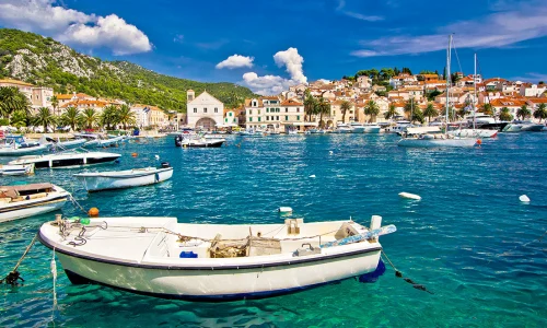 Barque en Croatie