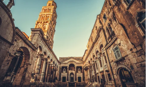 Palais Diocletien en Croatie