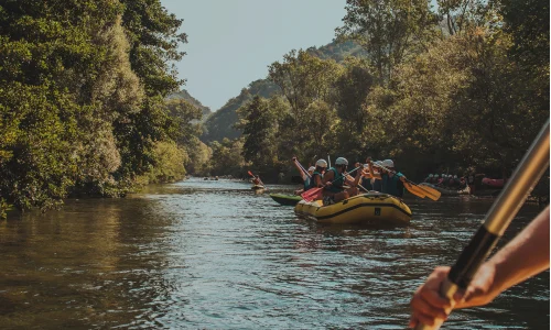 Rafting en Croatie