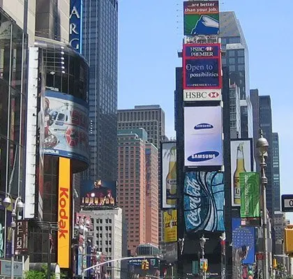 une vue de new york