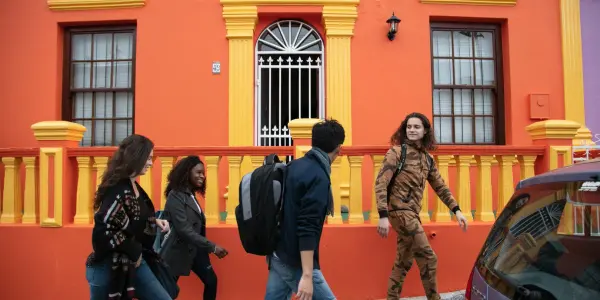 étudiant à Bo-Kaap