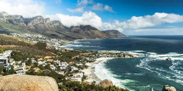 cote à proximité de Cape Town