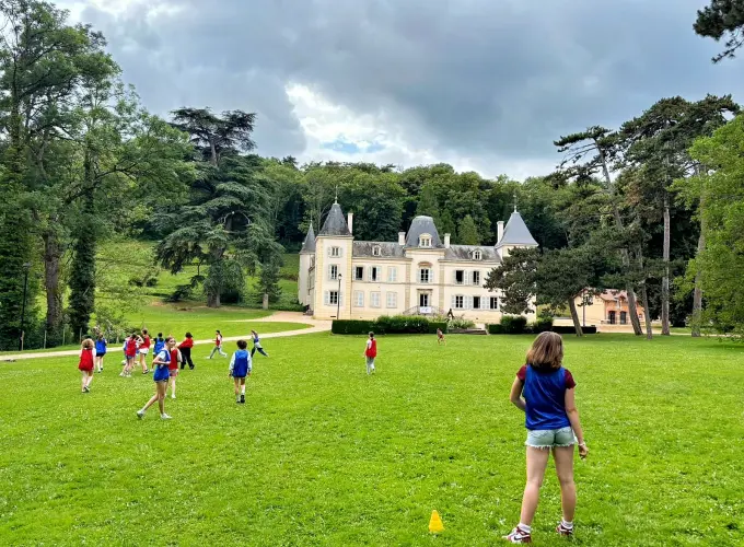 Colo linguistique en anglais dans un chateau