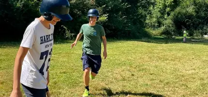 colonie anglais saut du loup  baseball