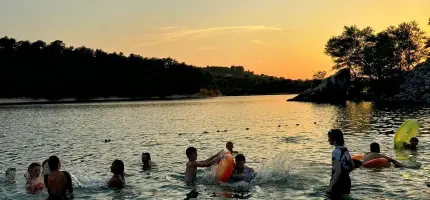 colonie anglais bauduen baignade