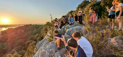 colonie anglais bauduen sunset