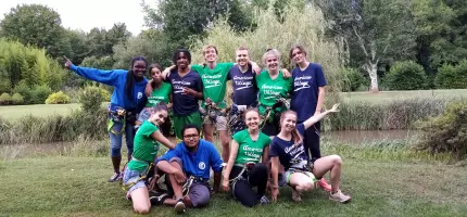 Equipe Saut du Loup Aout 2