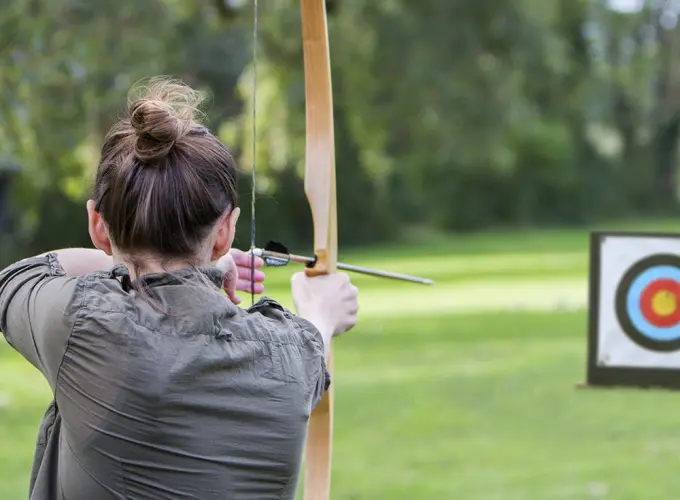colonie anglais ete saut du loup tir a l arc