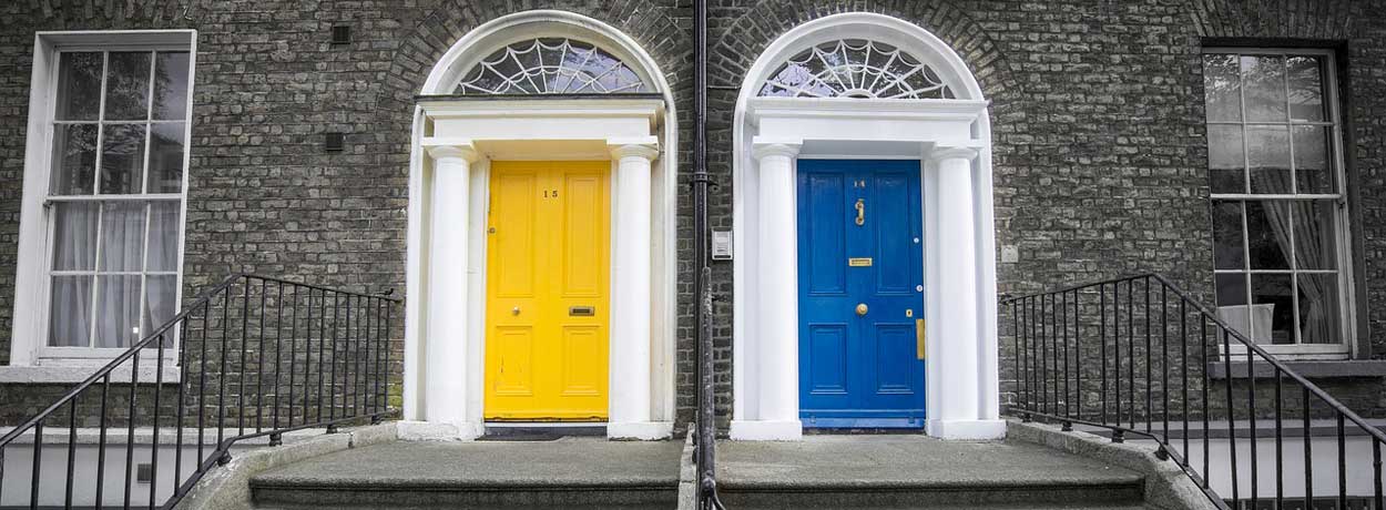 Dublin, la ville aux 1001 portes colorées