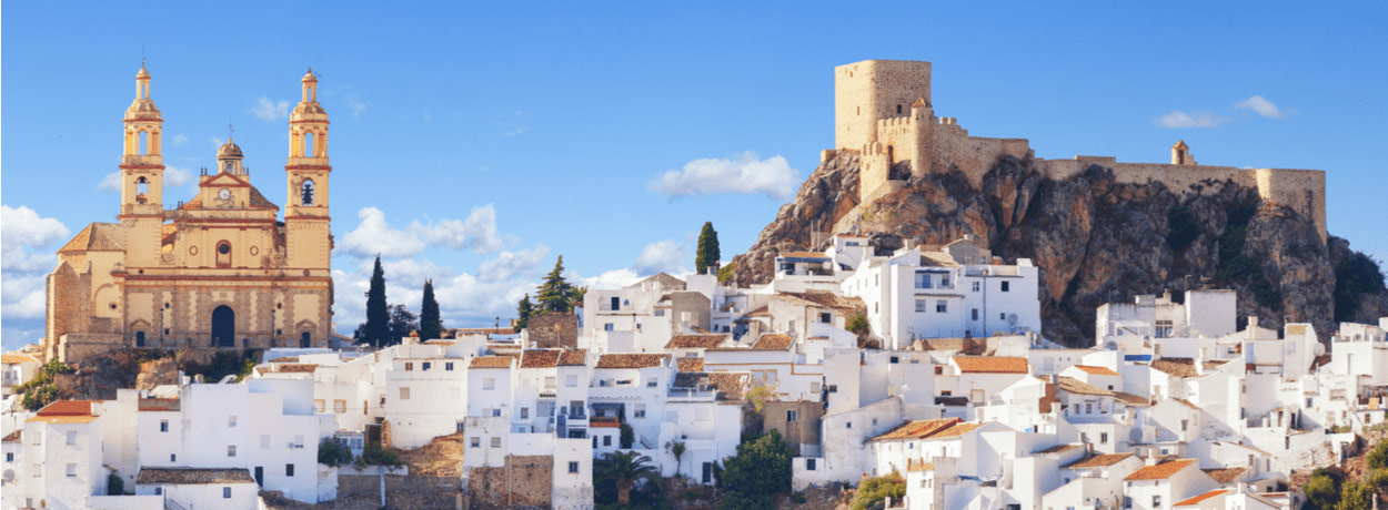 Cadix vers la route des villages blancs d'Espagne