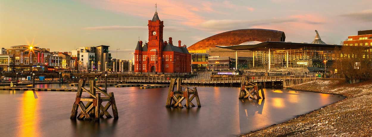 Cardiff, avec sa baie, l'un des plus prestigieux front de mer en Europe