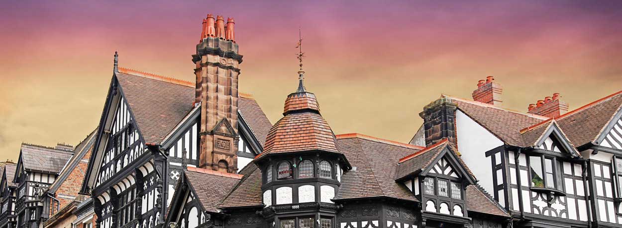 Chester, l'empreinte Galloise et cité médiévale d'Angleterre