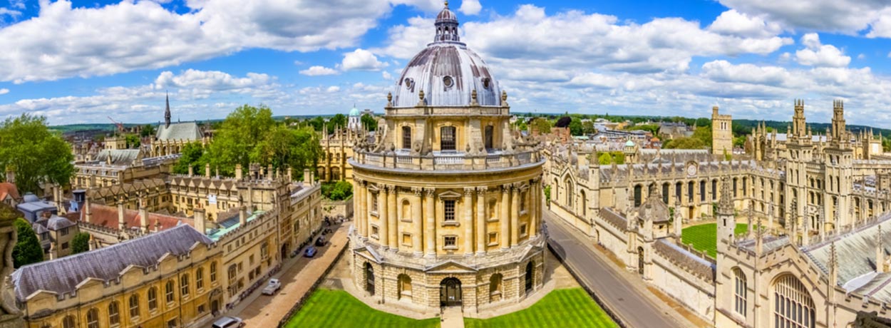 Oxford, une des villes les plus connues d'Angleterre avec sa célèbre Université