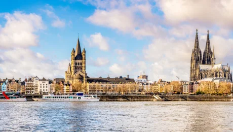 Cologne, l'Allemagne rhénane