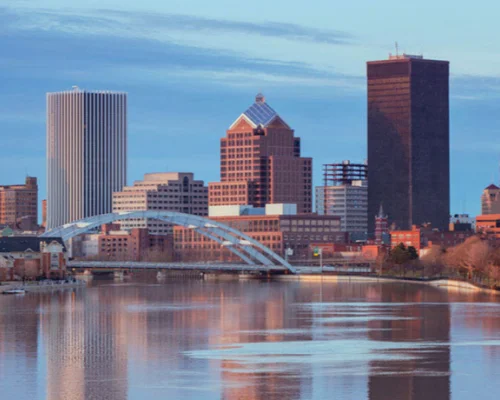 Rochester, de l'autre côté du détroit