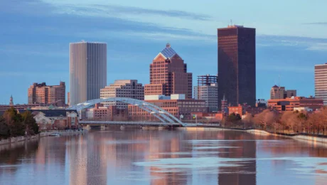 Rochester, de l'autre côté du détroit