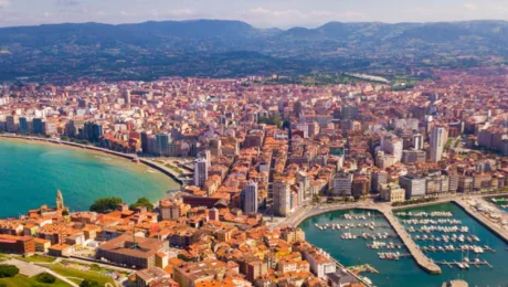 Gijon, entre mer et montagne