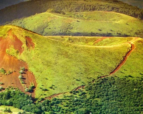 Auvergne, classe volcanisme