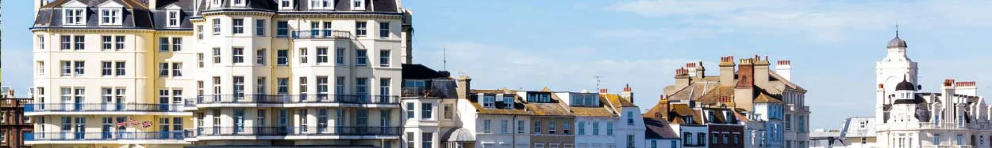 Eastbourne, la plus importante station balnéaire du comté de Sussex de l'Est