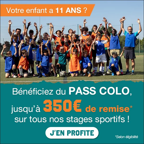 Pass Colo enfants 11 ans Sports Elite Jeunes