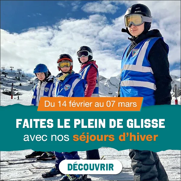 Séjours vacances hiver 2026 Sports Elite Jeunes